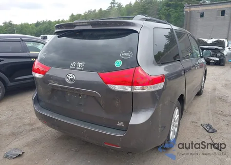 2012 Toyota Sienna Le 7 Passenger из США, поврежденный, VIN 5TDJK3DC2CS048945